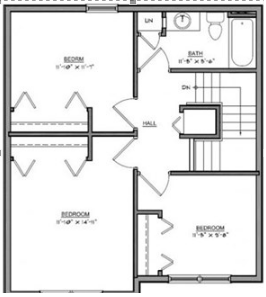 3 Bed 1.5 Bath